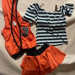 3 piece hip hop dance costume